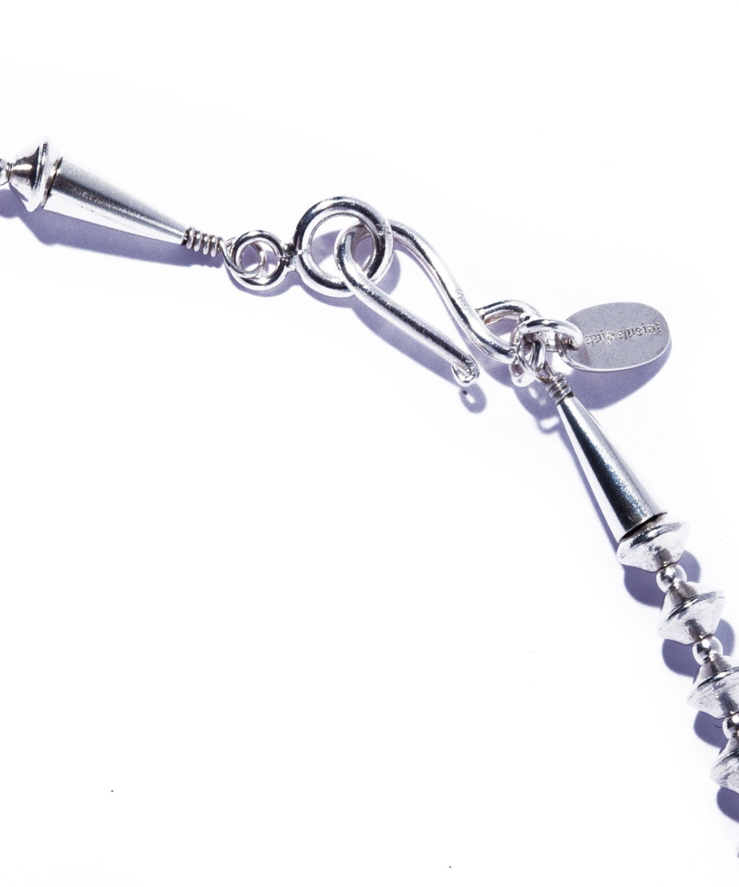 quip queint quip queint/abacus necklace/アバカス ネックレス フォブ アクセサリー・腕時計 ネックレス シルバー