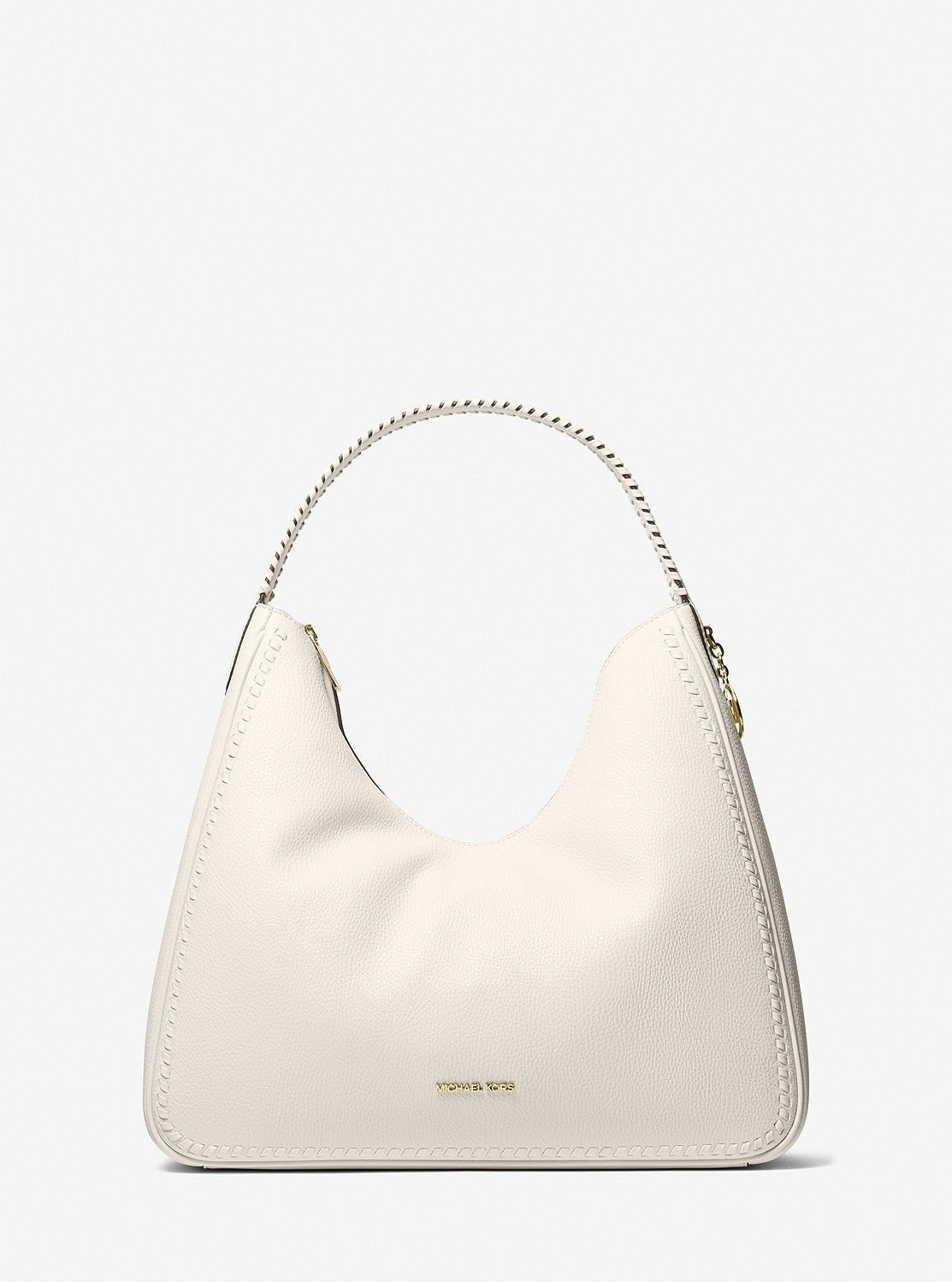 【SALE／74%OFF】MICHAEL KORS NAYLA ホーボー ショルダー ミディアム マイケルコース マイケル・コース バッグ ショルダーバッグ ベージュ【送料無料】