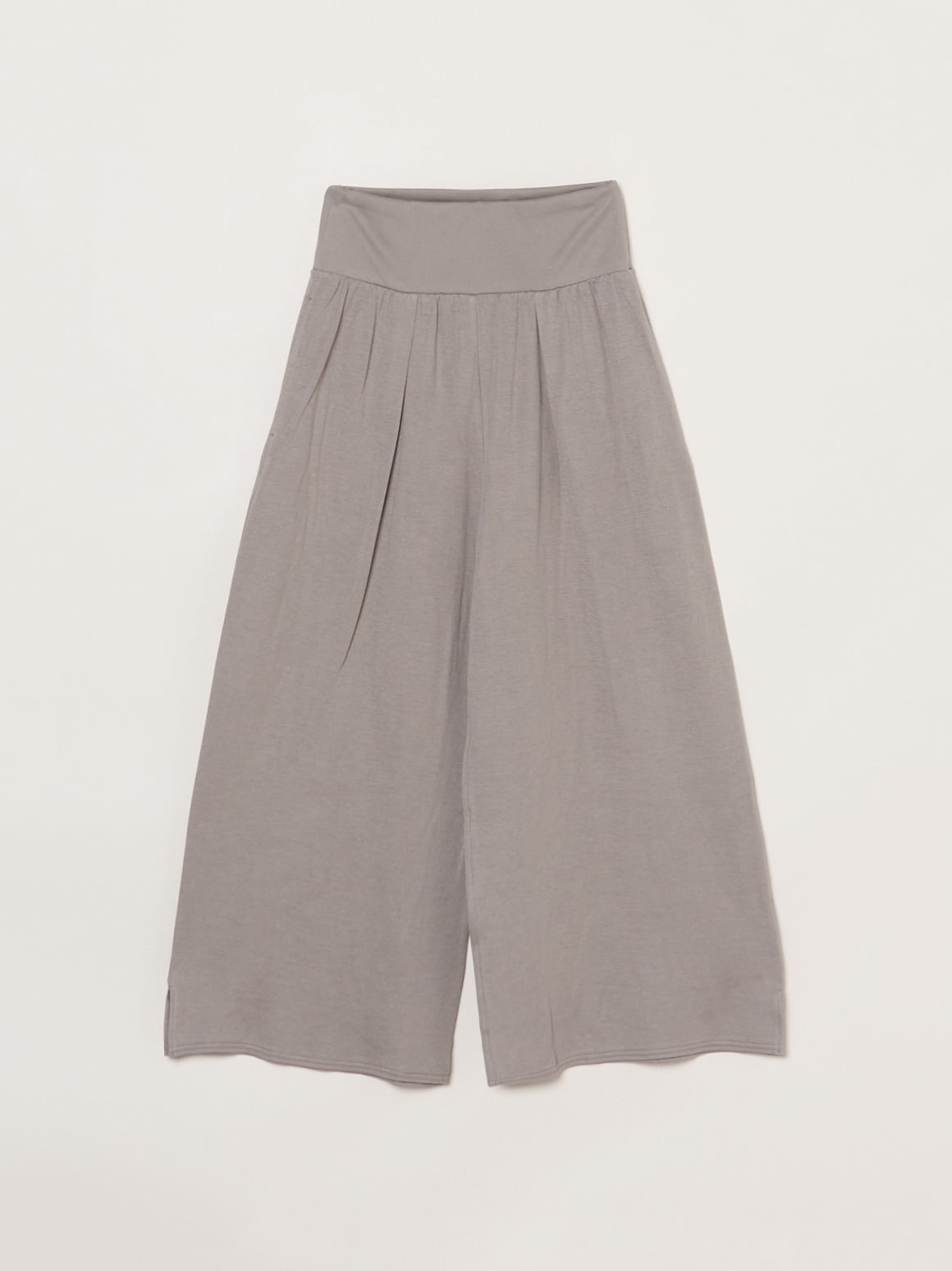 three dots Smile double cotton croppedpants スリードッツ パンツ その他のパンツ ブラック