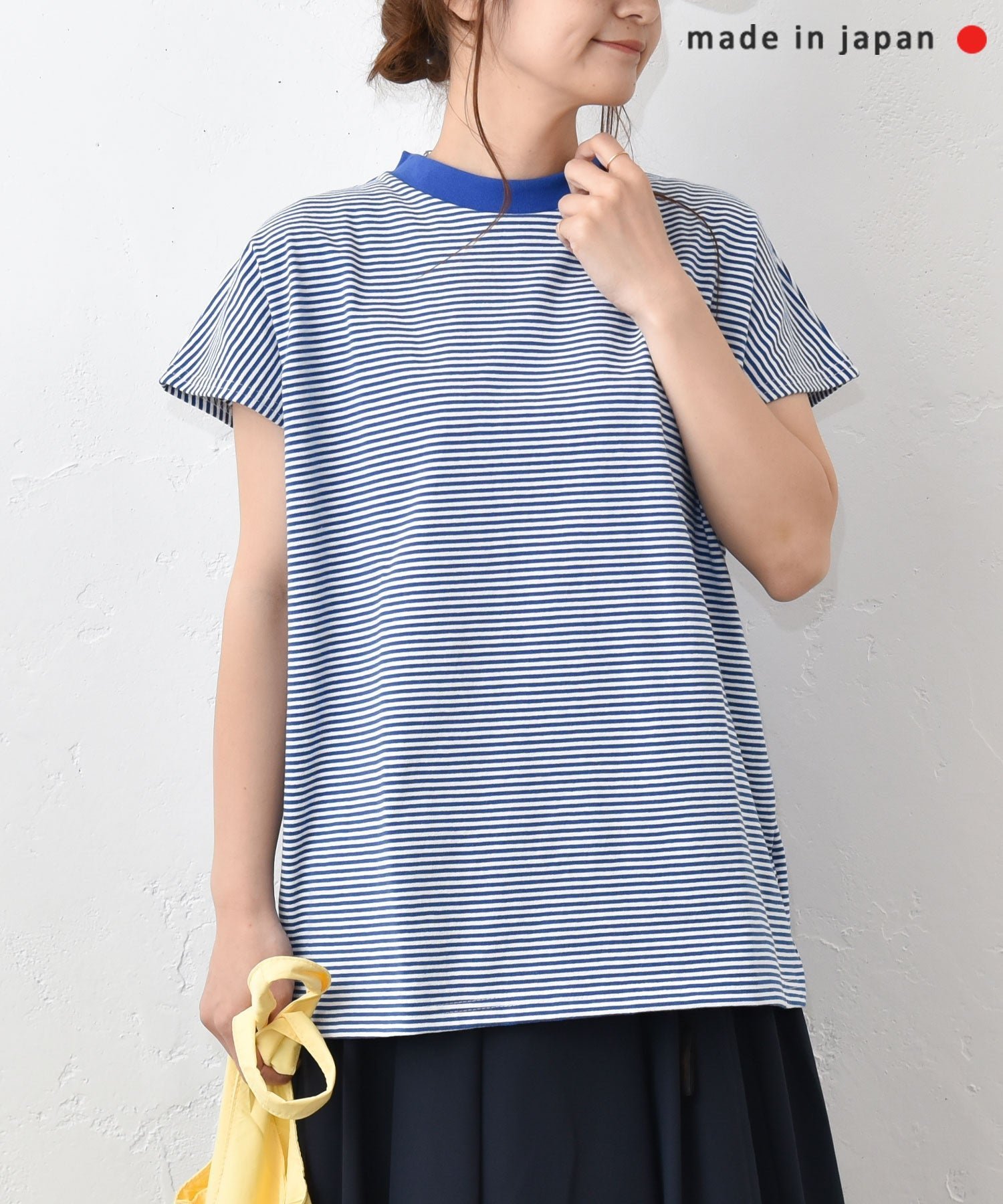 and quarter｜フレンチTee [[862420]][C] ハグハグ トップス カットソー・Tシャツ ホワイト