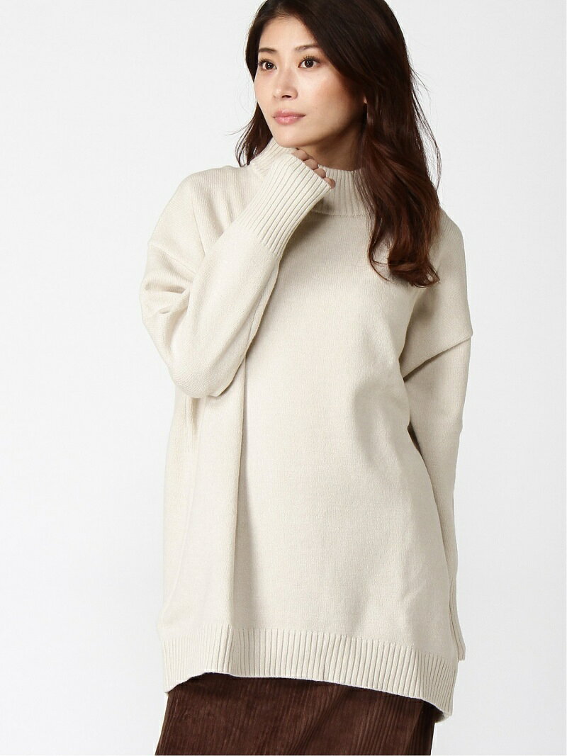 studio CLIP 7GラッピングボトルNPO スタディオクリップ ニット 長袖ニット ホワイト ベージュ グリーン ネイビー【送料無料】