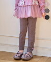 【SALE/20%OFF】any FAM KIDS ケーブル ジャガード レギンス エニィファム 靴下・レッグウェア レギンス・スパッツ ピンク ブラック ブラ...