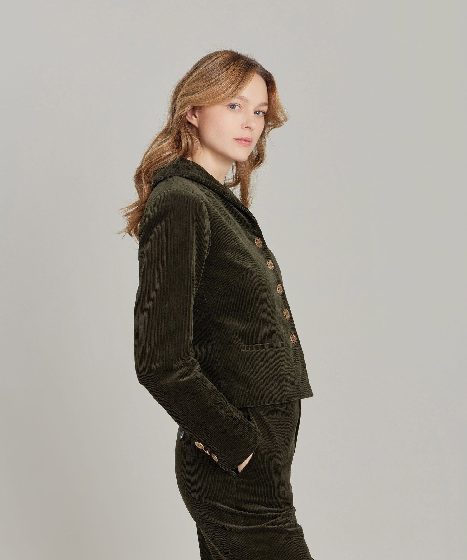 【Outlet】UR88 VESTE コート アニエスベー ジャケット・アウター その他のジャケット・アウター カーキグリーン