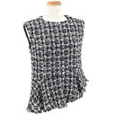 【SALE/10%OFF】Kitamura ツイード斜めベブラムブラウス KH0742 キタムラ トップス その他のトップス ネイビー ピンク【送料無料】