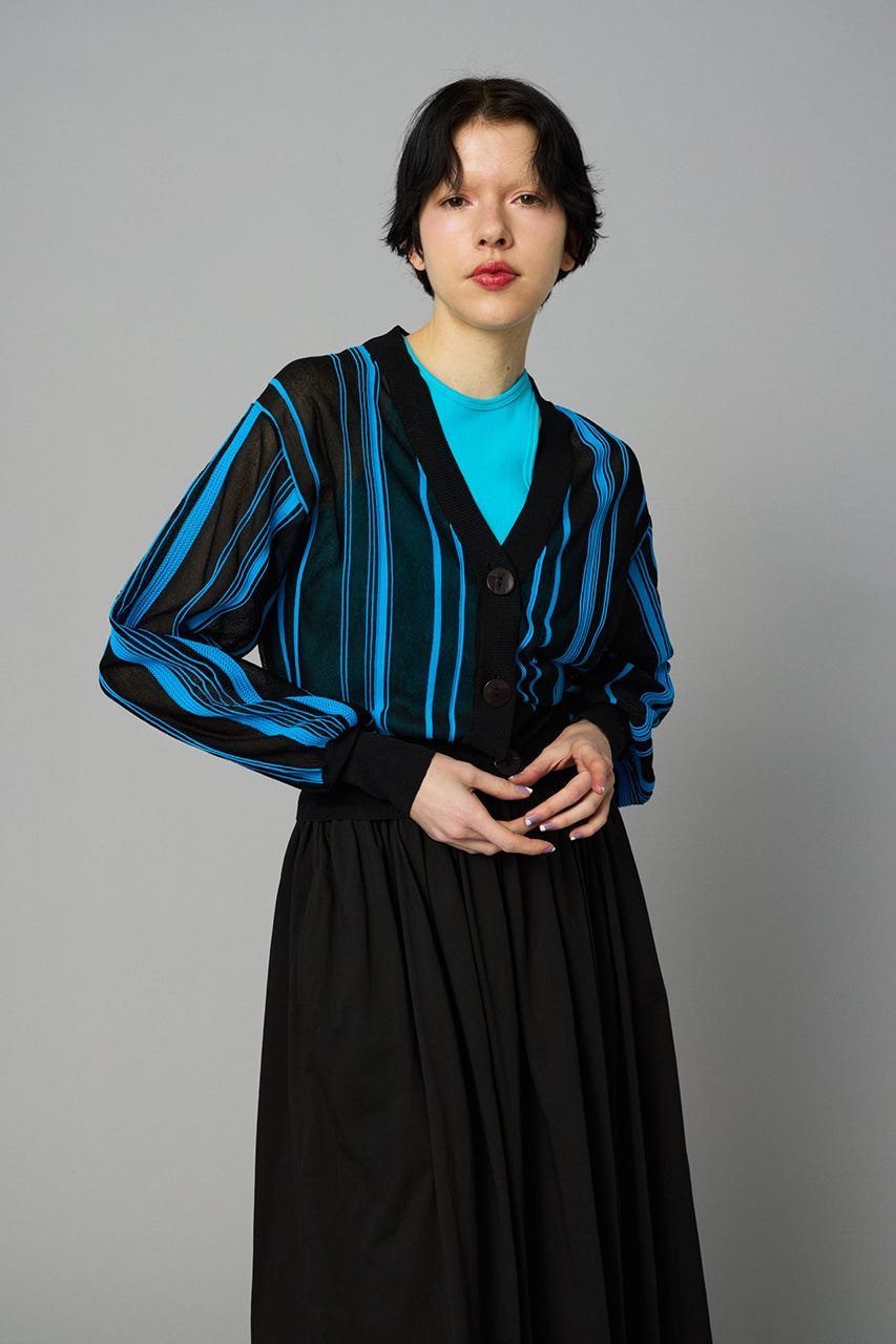 HeRIN.CYE Ramdom patten cardigan ヘリンドットサイ トップス ニット