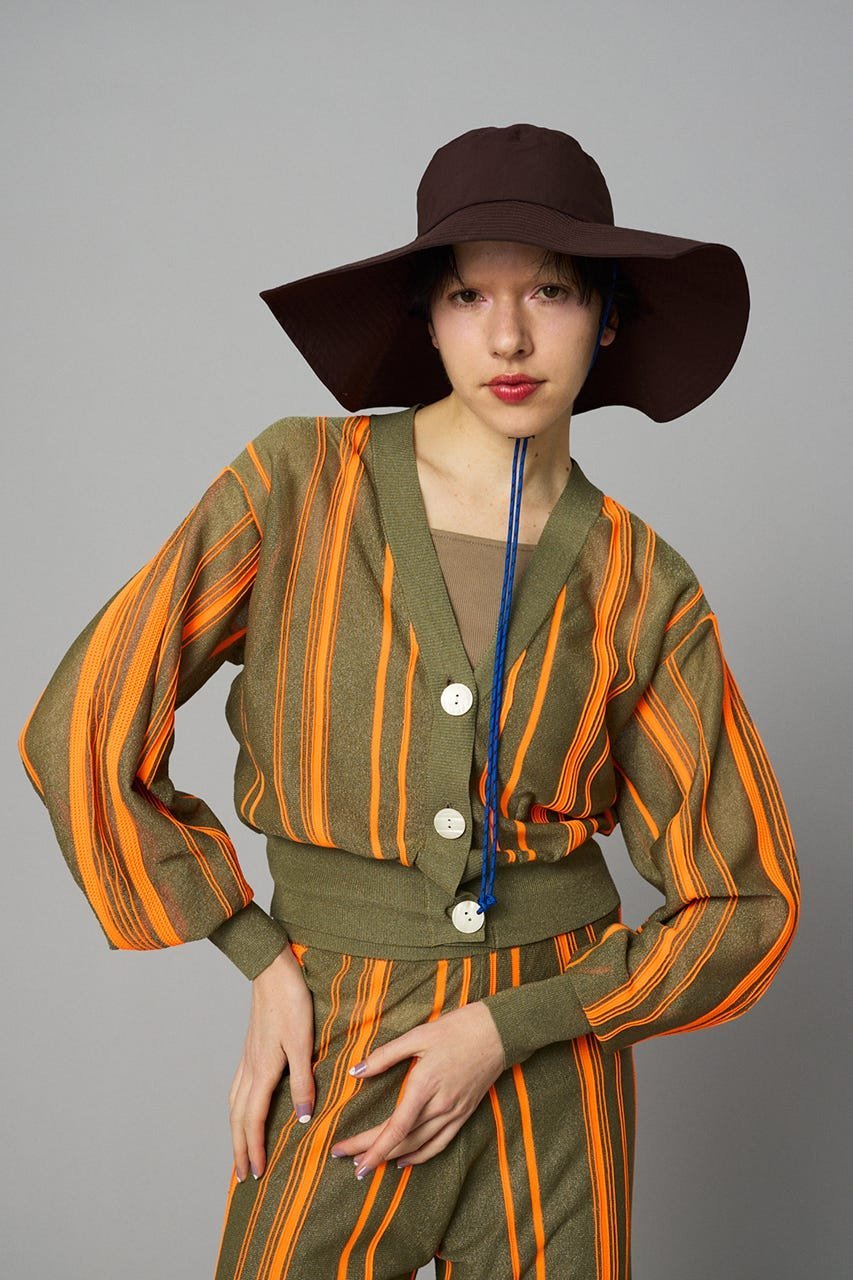 HeRIN.CYE Ramdom patten cardigan ヘリンドットサイ トップス ニット
