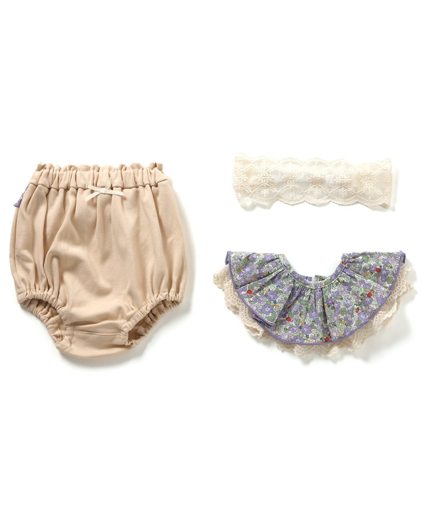 【SALE／60%OFF】Ampersand GIRLSベビーギフトセット エフオーオンラインストア マタニティウェア・ベビー用品 その他のベビーグッズ ホワイト 2