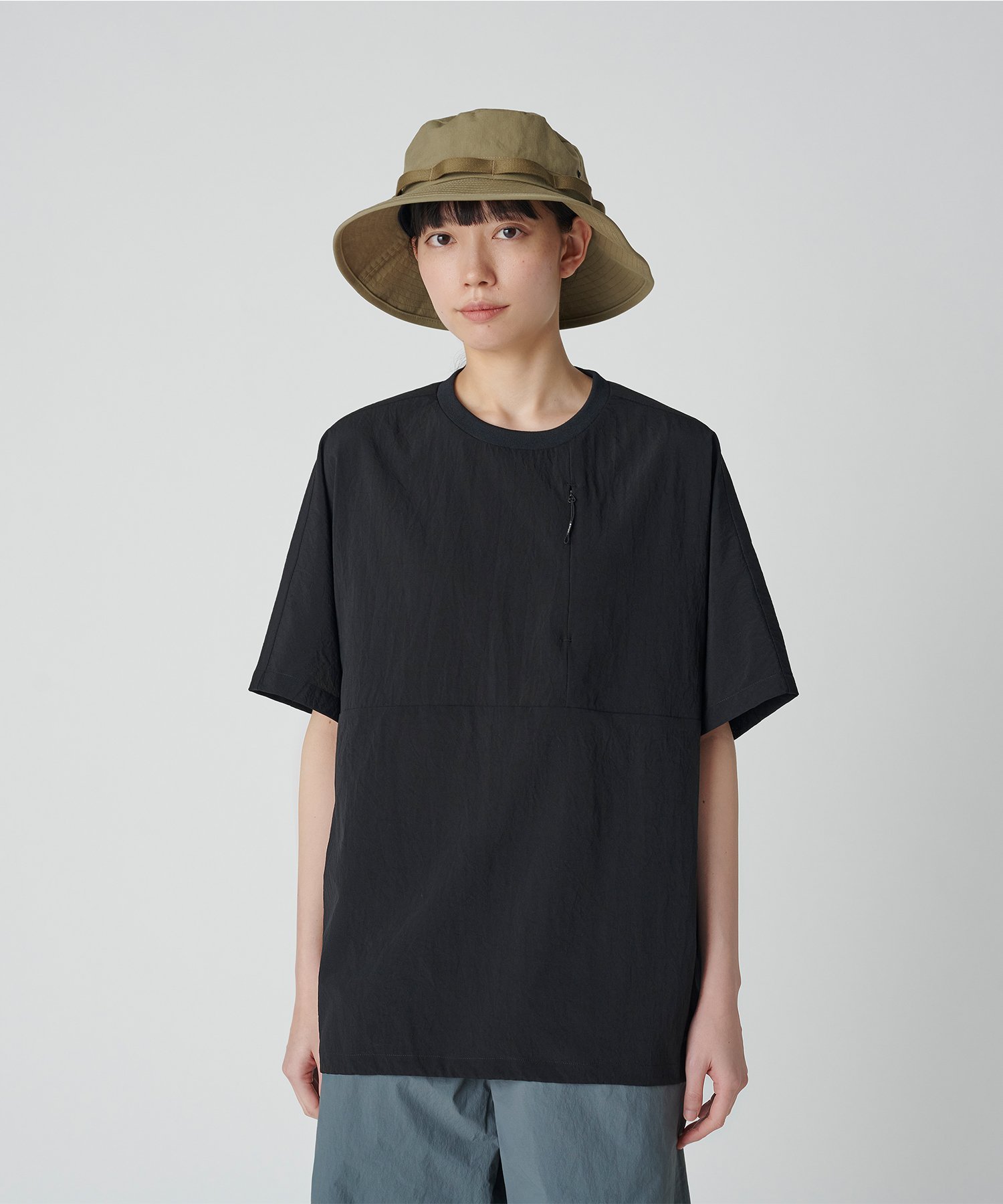 Snow Peak Breathable Quick Dry T-Shirt スノーピーク トップス カットソー・Tシャツ グレー ブラック ブルー【送料無料】