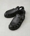NANO universe clarks/Meadow Buckle ナノユニバース シューズ・靴 サンダル ブラック【送料無料】