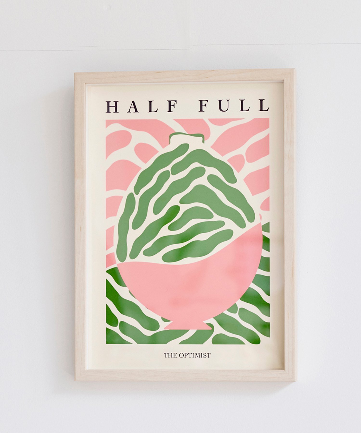 CITY SHED アート/A4サイズ Half Full ジュエルアディクト インテリア・生活雑貨 オブジェ・置物・アート