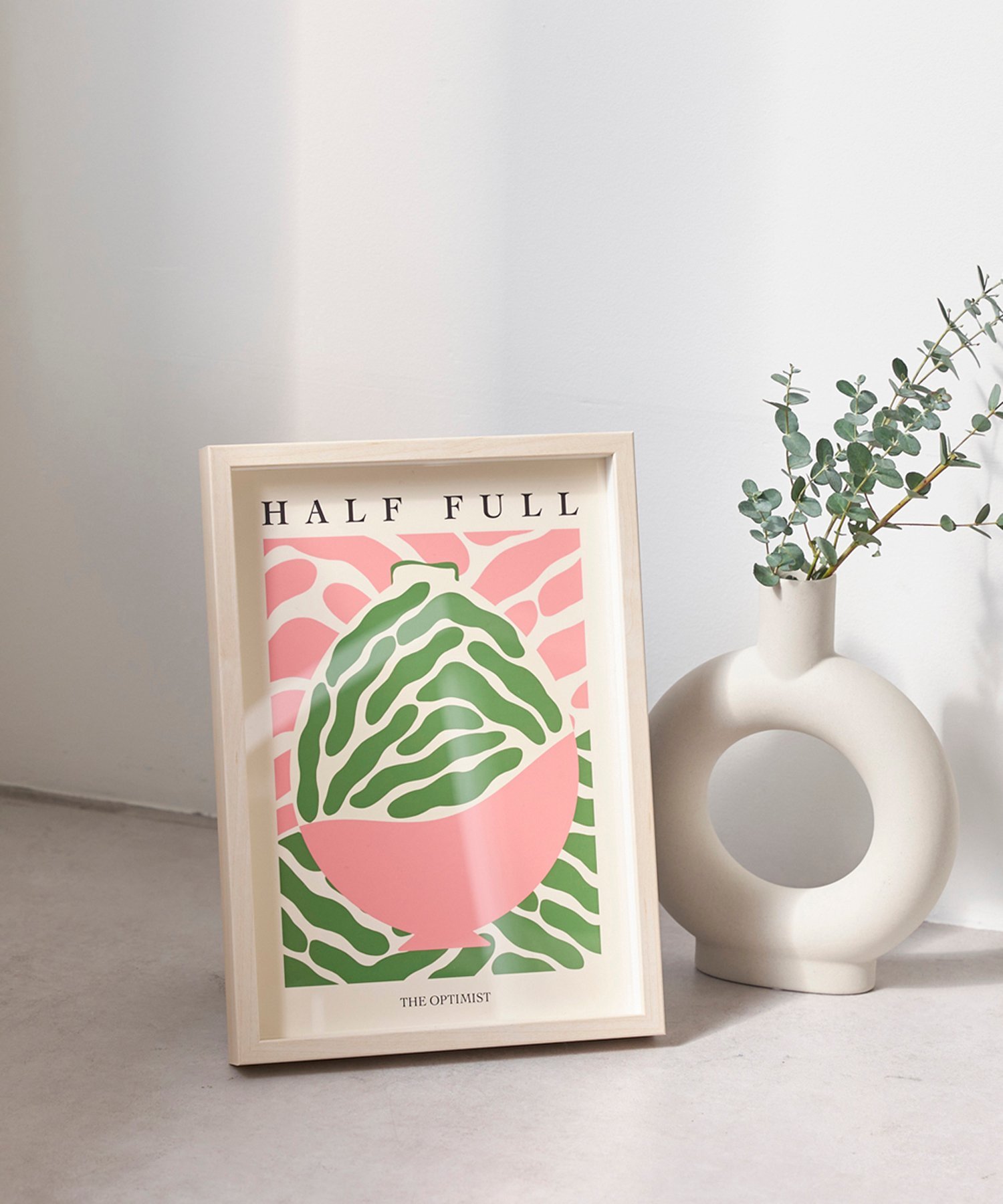 CITY SHED アート/A4サイズ Half Full ジュエルアディクト インテリア・生活雑貨 オブジェ・置物・アート