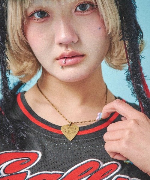 SELECT BRANDS GALFY/ガルフィー ピックネックレス ジャックローズ アクセサリー・腕時計 ネックレス シルバー ブラック ゴールド【送料無料】