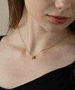 MAISON BREEZE Merry Gem/選べるバリエーション アルファベットネックレス KNF127 セットアップセブン アクセサリー・腕時計 ネックレス