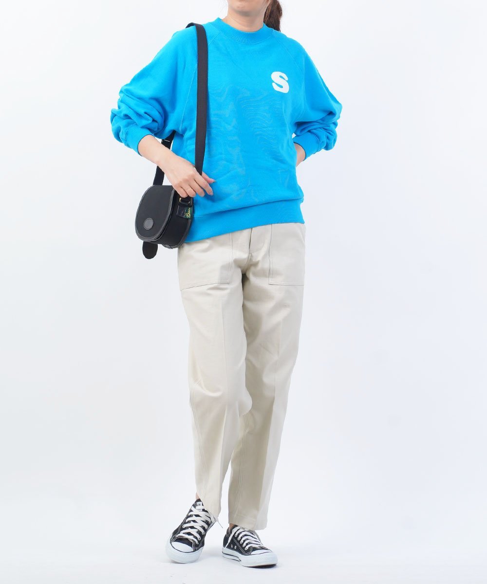 THE SHINZONE ザ シンゾーン AMERICANA COLLABORATION SWEAT ブルーコムブルー トップス スウェット・トレーナー【送料無料】