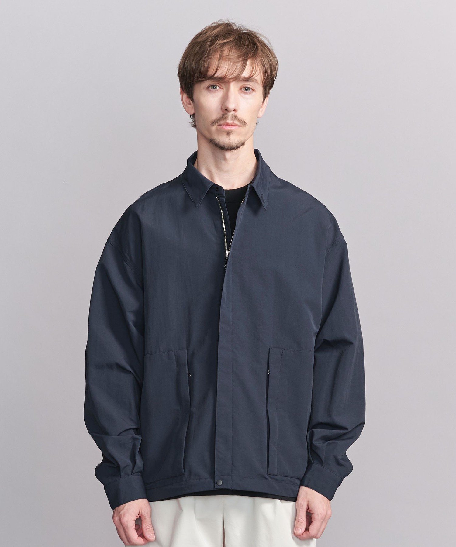 【SALE／50%OFF】BEAUTY&YOUTH UNITED ARROWS ＜GRIP SWANY * koti BEAUTY&YOUTH＞ ユーティリティー ジャケット ユナイテッドアローズ アウトレット ジャケット・アウター その他のジャケット・アウター グレー ネイビー【送料無料】