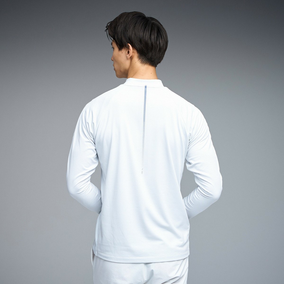 【SALE／30%OFF】PUMA メンズ ゴルフ シャドウキャット ハイネック 長袖 シャツ プーマ トップス カットソー・Tシャツ ホワイト【送料無料】