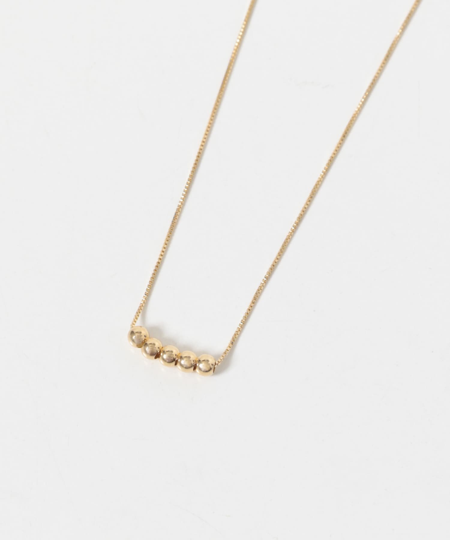 URBAN RESEARCH decor『デコール』 10K 5DOT NECKLACE アーバンリサーチ アクセサリー・腕時計 ネックレス ゴールド【送料無料】