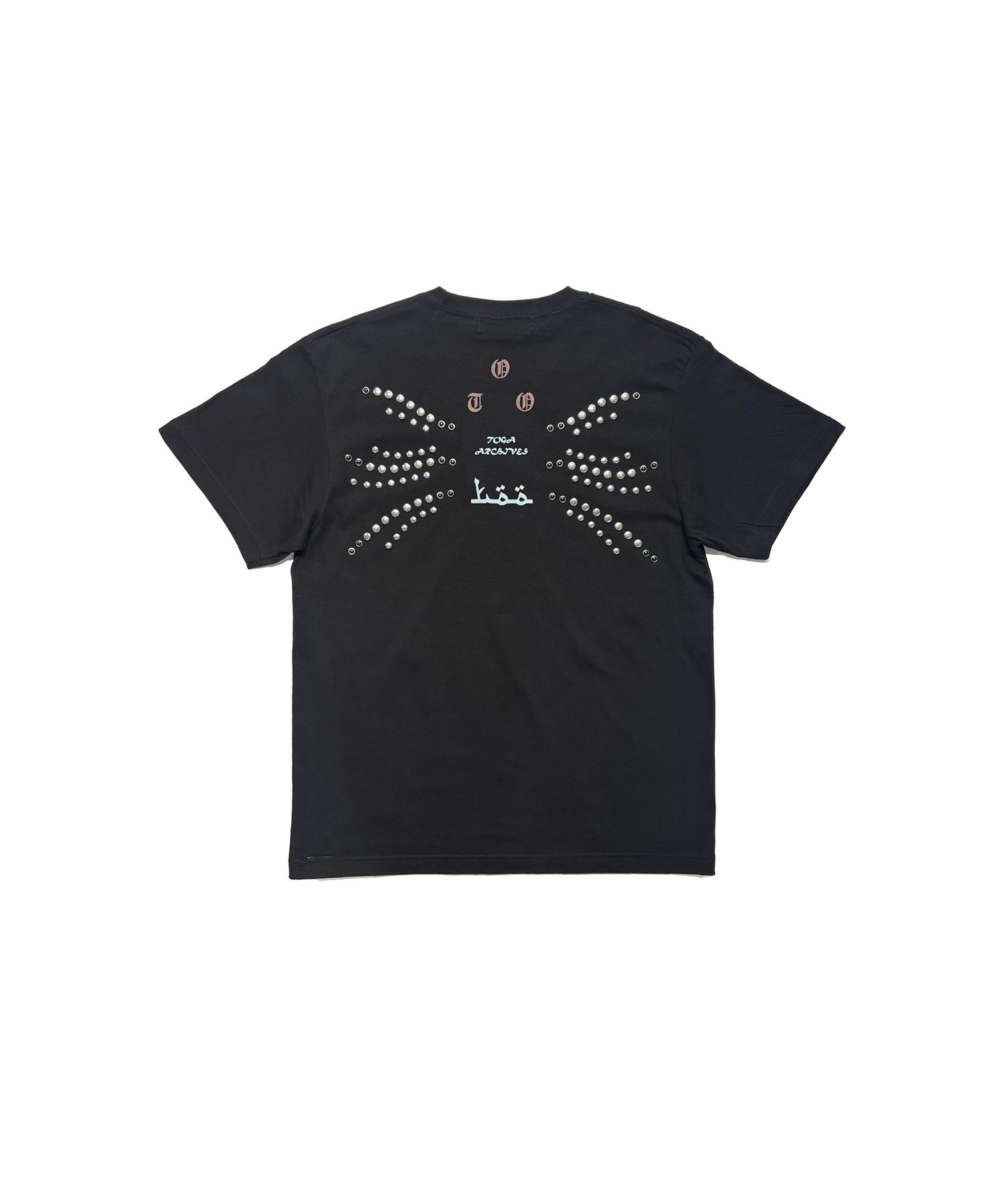 TOGA TOO Studs tee トーガ トップス カットソー・Tシャツ ホワイト ブラック【送料無料】