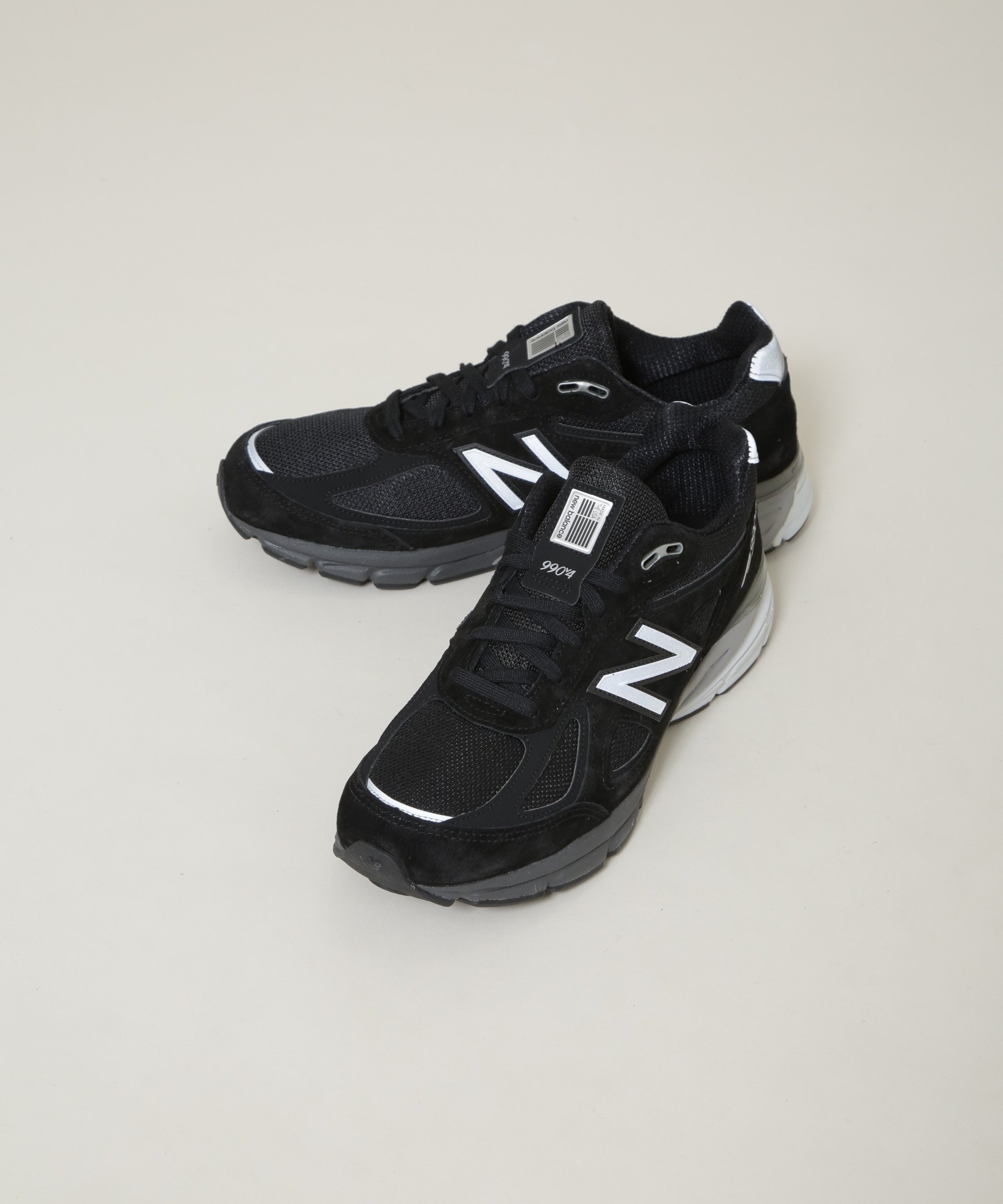 NANO universe new balance/U990v4 ナノユニバース シューズ・靴 スニーカー ブラック【送料無料】