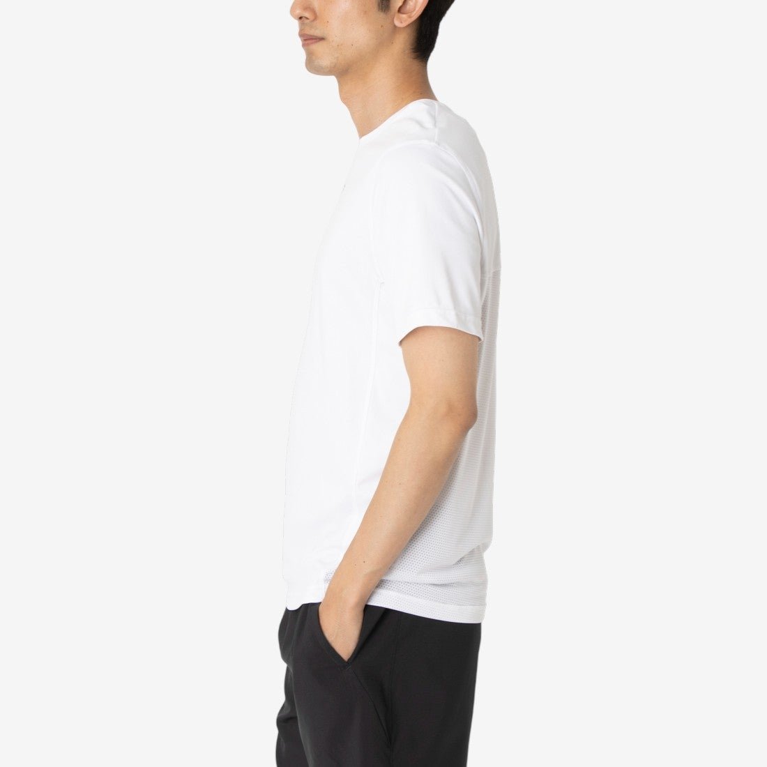 Reebok ラン Tシャツ / ID RUN T-SHIRT リーボック トップス カットソー・Tシャツ ブラック ホワイト【送料無料】
