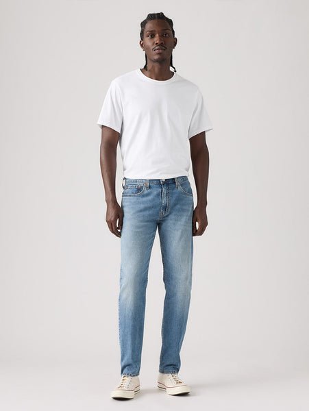 Levi's COOLコレクション 502(TM) テーパード ジーンズ ミディアムインディゴ リーバイス パンツ ジーンズ・デニムパンツ ネイビー【送料無料】