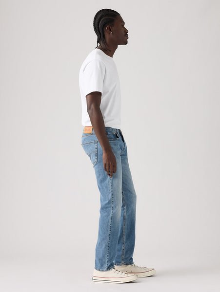 Levi's COOLコレクション 502(TM) テーパード ジーンズ ミディアムインディゴ リーバイス パンツ ジーンズ・デニムパンツ ネイビー【送料無料】