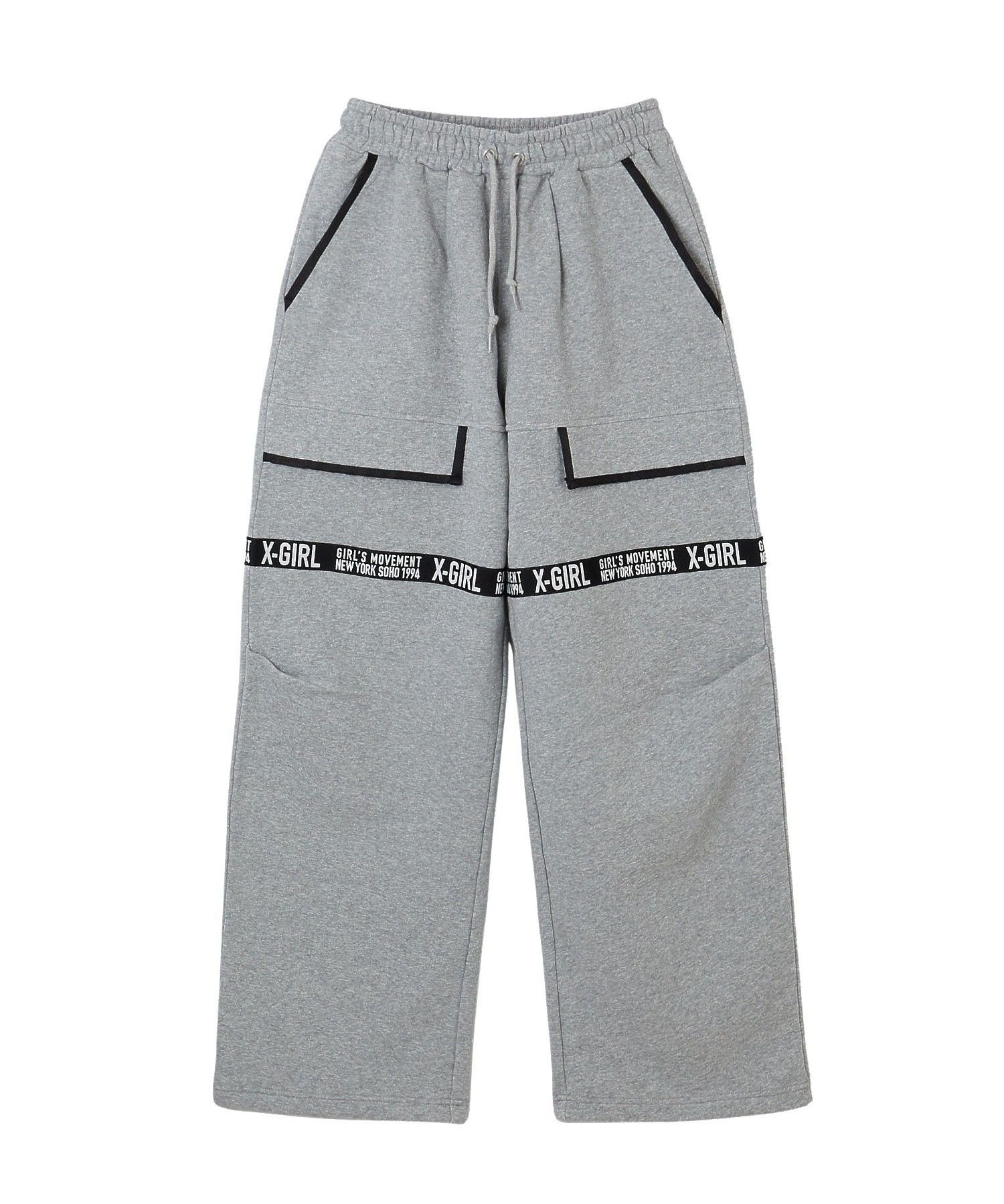 X-girl X-girl LOGO TAPE SWEATPANTS エックスガール パンツ その他のパンツ