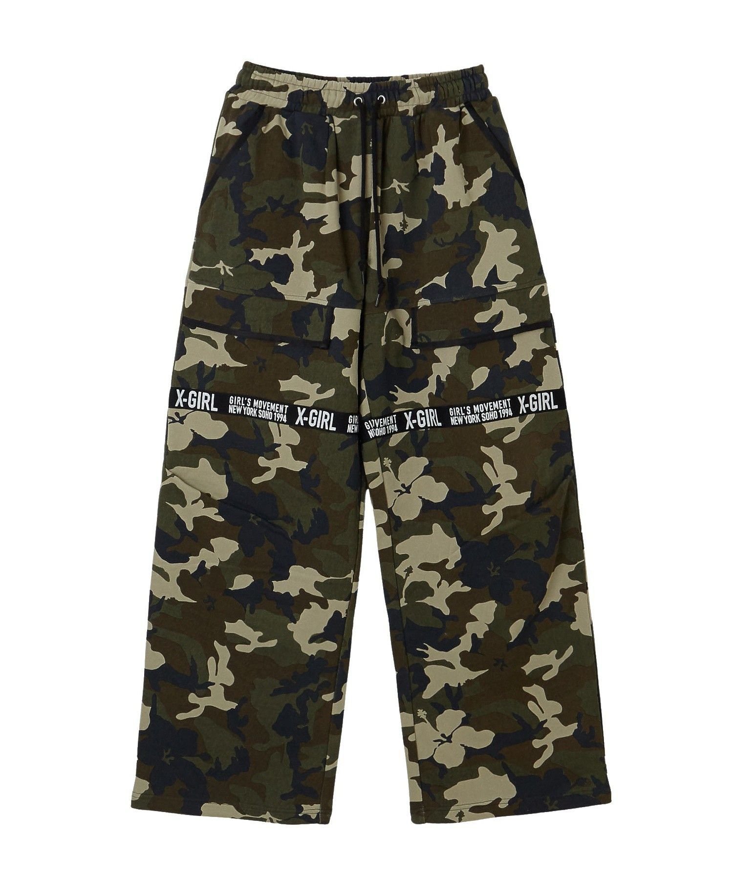 X-girl X-girl LOGO TAPE SWEATPANTS エックスガール パンツ その他のパンツ