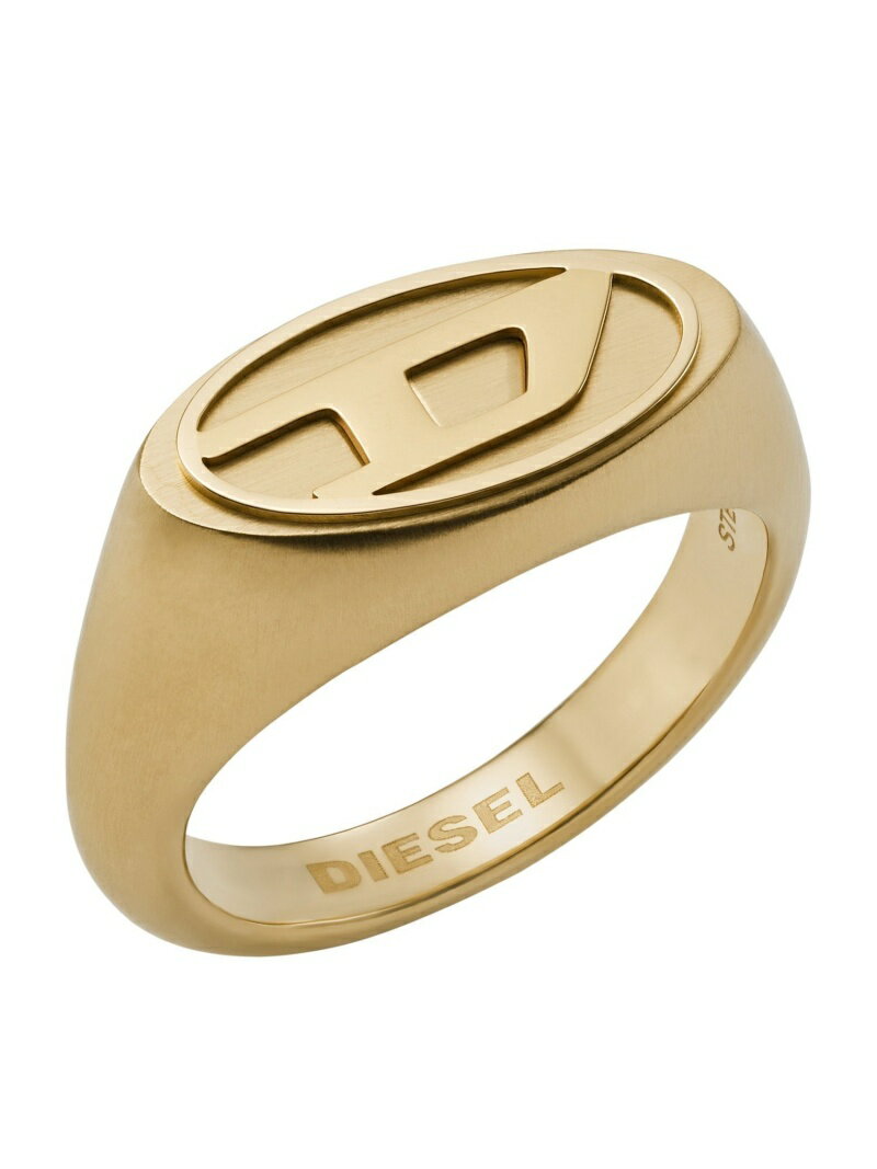 DIESEL DIESEL/(M)STEEL RING DX1376710 ウォッチステーションインターナショナル アクセサリー・腕時計 リング・指輪 ゴールド【送料無料】 1