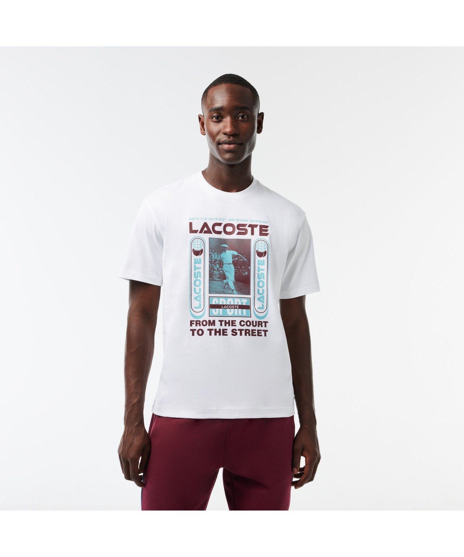 【SALE／30%OFF】LACOSTE ルネ・ラコステ グラフィッ