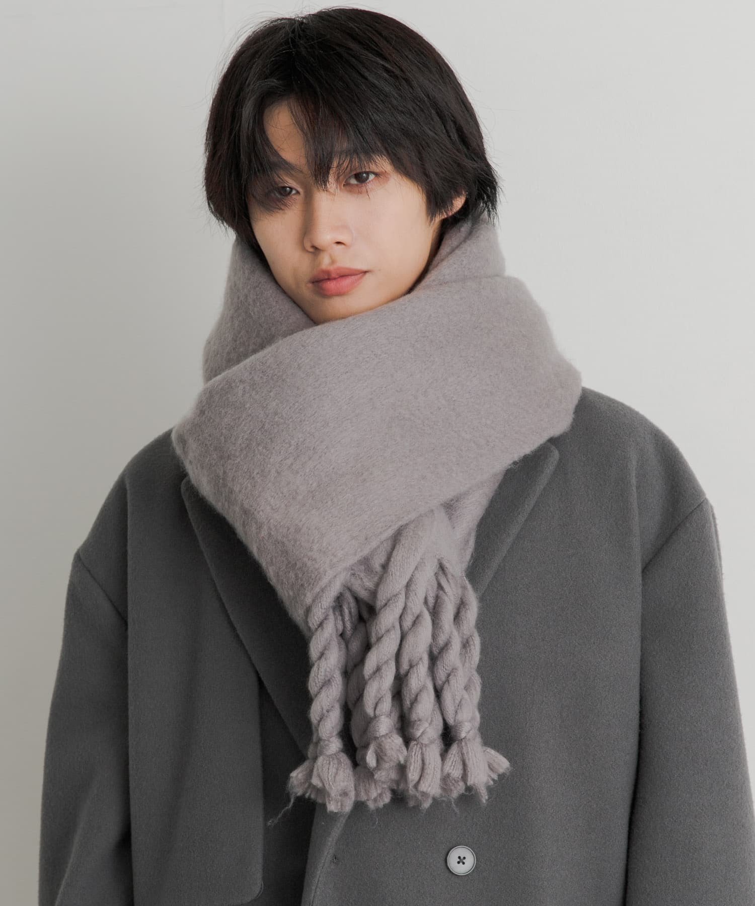 【SALE／60%OFF】SENSE OF PLACE 『ユニセックス』ボリュームストール センス オブ プレイス ファッシ..