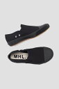 MHL. SLIPON SHOES マーガレット ハウエル シューズ 靴 その他のシューズ 靴 ブラック ホワイト【送料無料】