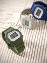 BEAMS BOY G-SHOCK / “DW5600M-8JF, -3JF, -2JF” ビームス ウイメン ファッショングッズ 腕時計 グリーン ベージュ ネイビー【送料無料】