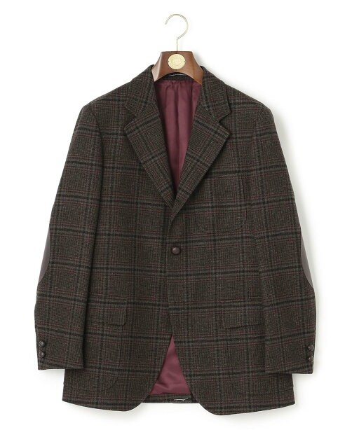 Marling & Evans Scottish Plaid Sports Sack Coat JKOVNW0501: Dark Brown Marling & Evans Scottish Plaid Sports Sack Coat JKOVNW0501: Dark Brown
