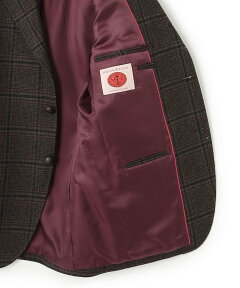 Marling & Evans Scottish Plaid Sports Sack Coat JKOVNW0501: Dark Brown Marling & Evans Scottish Plaid Sports Sack Coat JKOVNW0501: Dark Brown