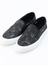 【SALE/30%OFF】MONSIEUR NICOLE メタリックメランジ スリップオン ニコル シューズ・靴 その他のシューズ・靴 ブラック グレー【送料無...