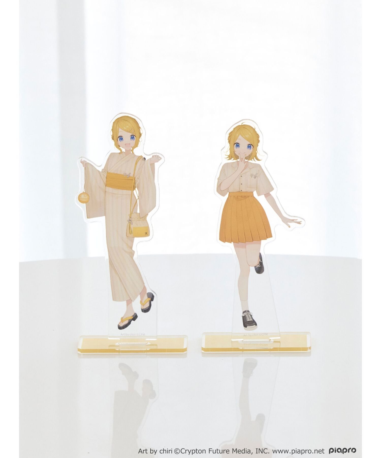 earth music&ecology Japan Label 鏡音リン アクリルスタンドセット アースミュージック&エコロジー ファッション雑貨 その他のファッション雑貨 レッド