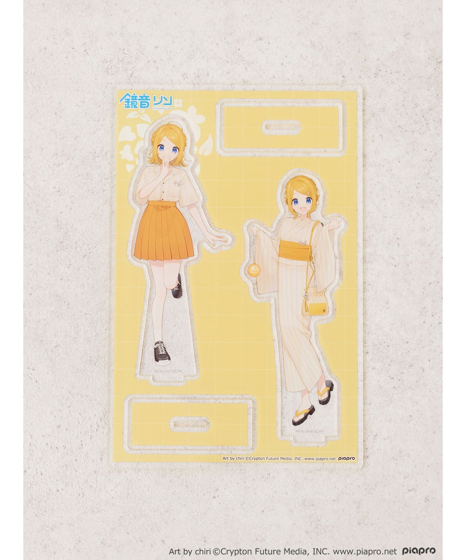 earth music&ecology Japan Label 鏡音リン アクリルスタンドセット アースミュージック&エコロジー ファッション雑貨 その他のファッション雑貨 レッド