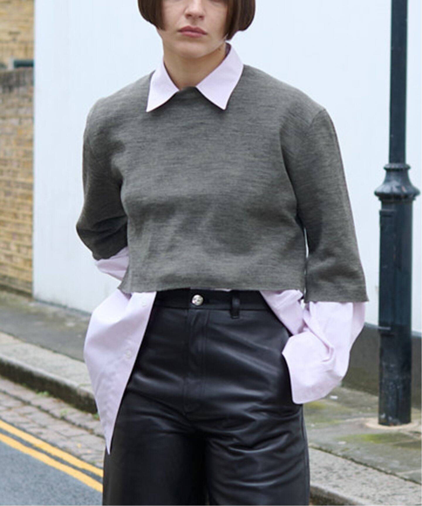 VERMEIL par iena BOWTE バウト KNIT 251030002 ヴェルメイユ パー イエナ トップス ニット グレー【送料無料】のサムネイル