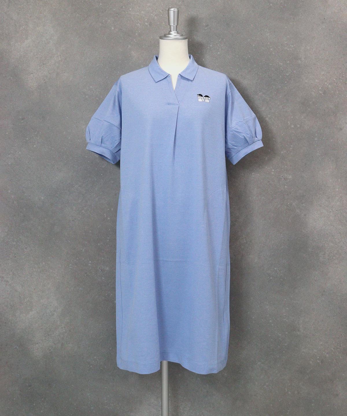 【SALE／30%OFF】STUDIO PICONE 【スタジオピッコーネ公式】カノコ素材襟付き速乾ワンピース スタジオピッコーネ ワンピース・ドレス ワンピース ネイビー【送料無料】