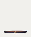 LAUREN RALPH LAUREN ロゴ リバーシブル レザー スキニー ベルト ラルフローレン ファッション雑貨 ベルト【送料無料】