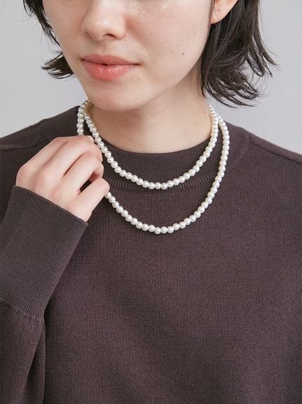 Mila Owen メタルリングパールロングネックレス ミラオーウェン アクセサリー・腕時計 ネックレス【送料無料】 stylife-15520615 Rakuten Fashion パッケージ画像