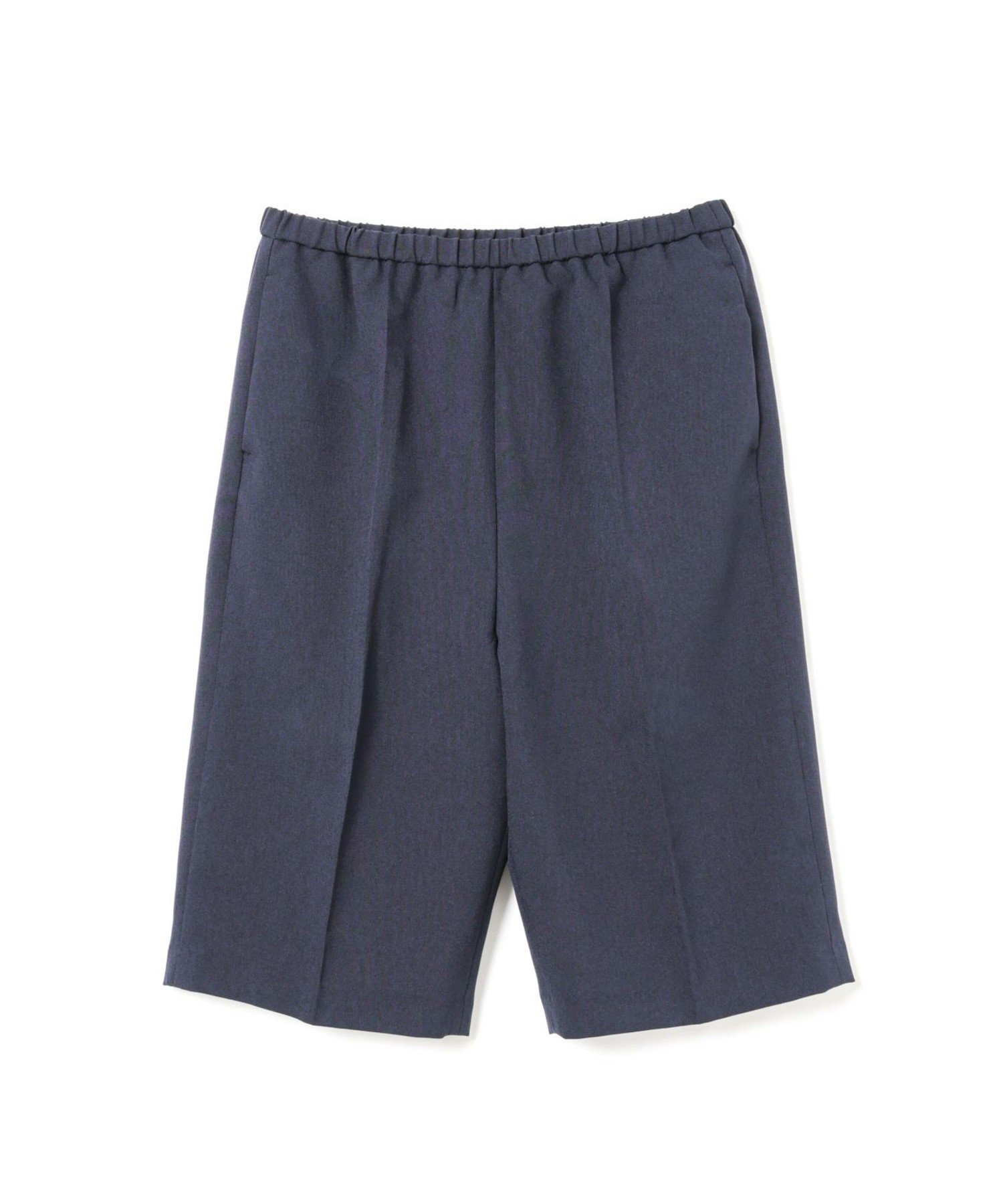 mizuiro ind mizuiro ind センタープレスショートパンツ マーコート パンツ その他のパンツ グレー ブラック ネイビー ブラウン