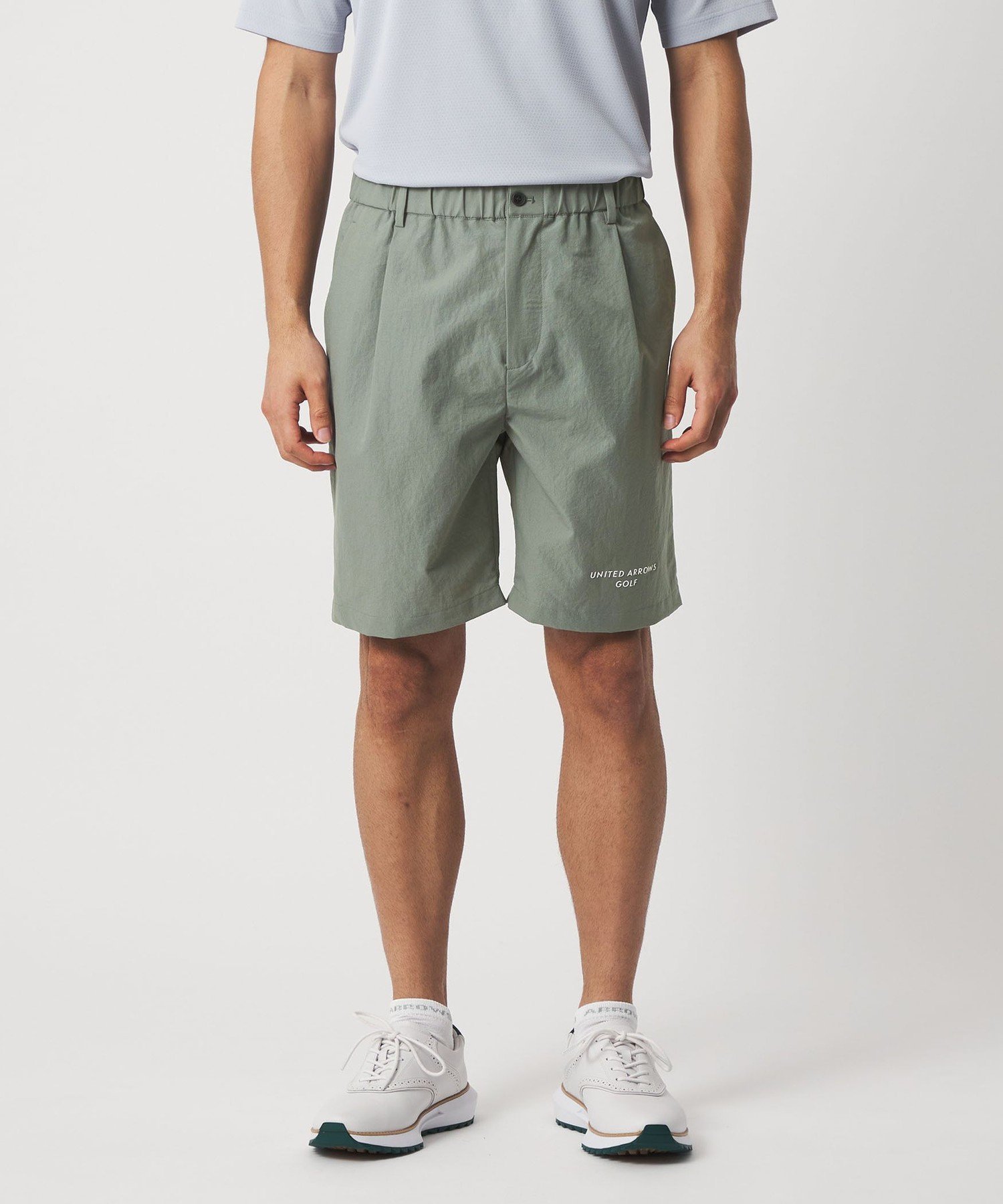 UNITED ARROWS GOLF メンズ ミニリップ ショートパンツ 防しわ 2WAYストレッチ ユナイテッドアローズ パンツ その他のパンツ ブラック【送料無料】