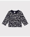 【SALE/20%OFF】PETIT BATEAU チュビックキルティングプリントカーディガン プチバトー トップス カーディガン【送料無料】