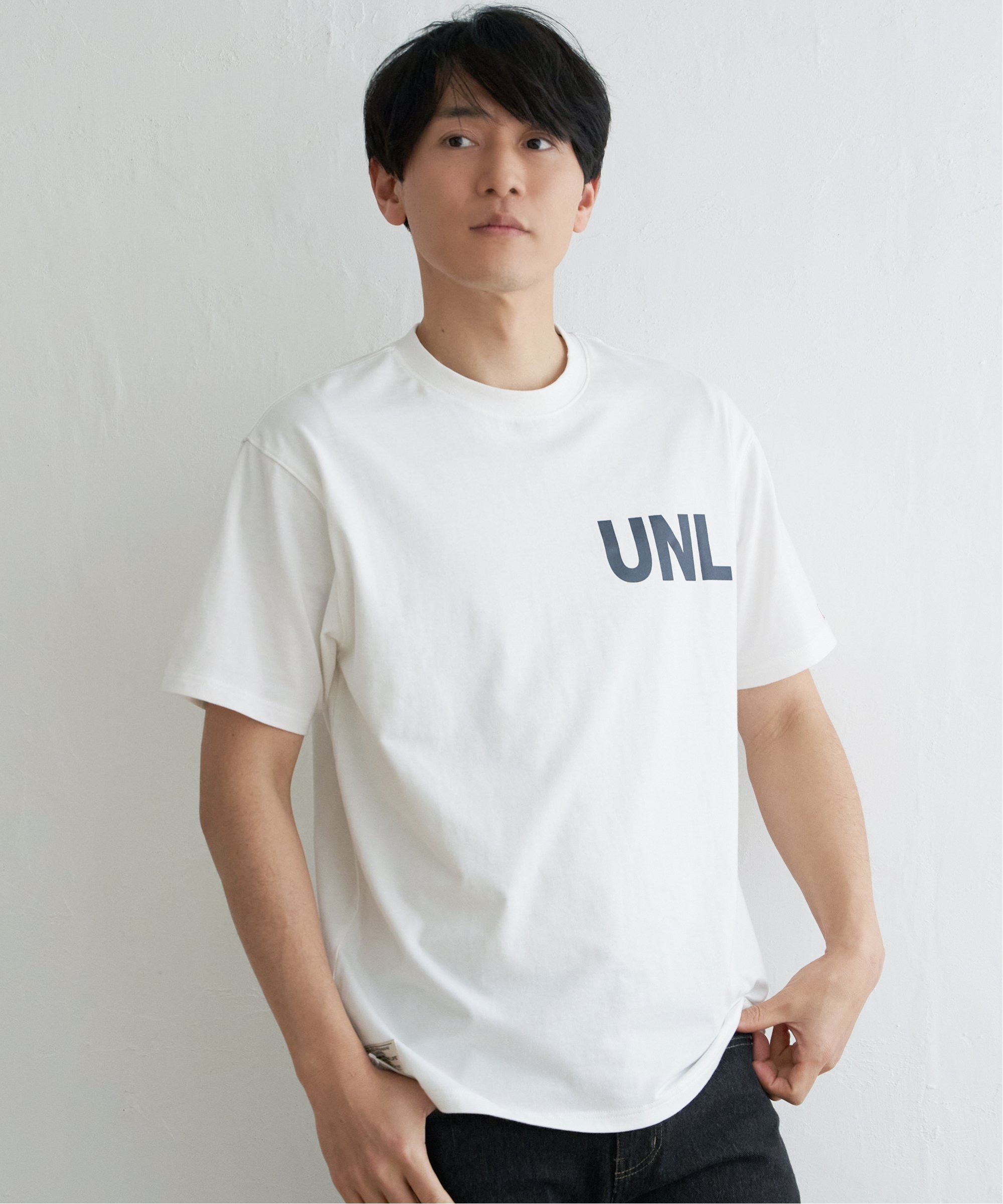ikka 【親子コーデ】URBAN NATURE LIFE ロゴプリントTシャツ イッカ トップス カットソー・Tシャツ グリーン ホワイト ネイビー ピンク