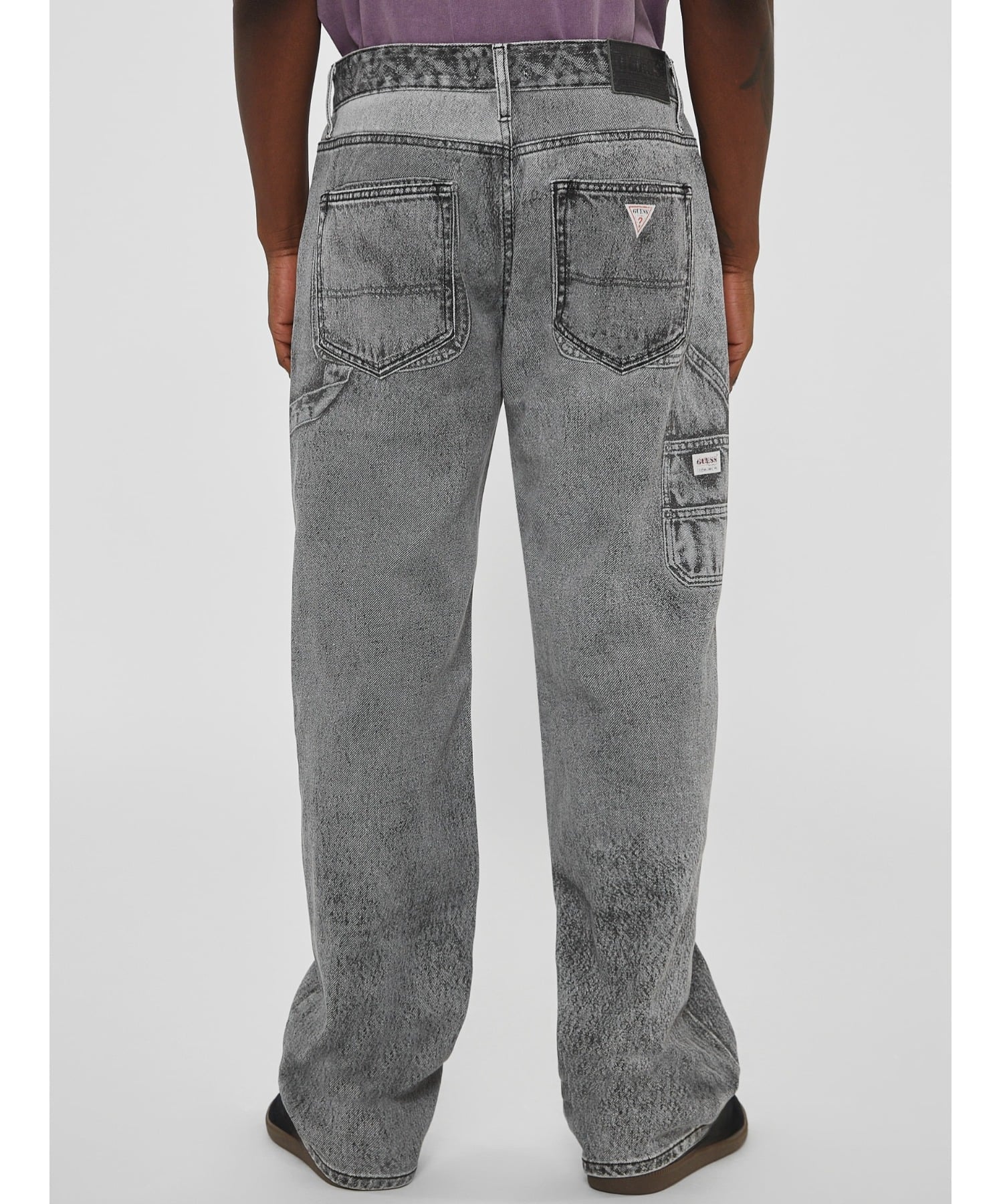 【SALE／60%OFF】GUESS GUESS バギー デニムパンツ (M)GUESS Originals Baggy Jeans ゲス パンツ ジーンズ・デニムパンツ グレー【送料無料】