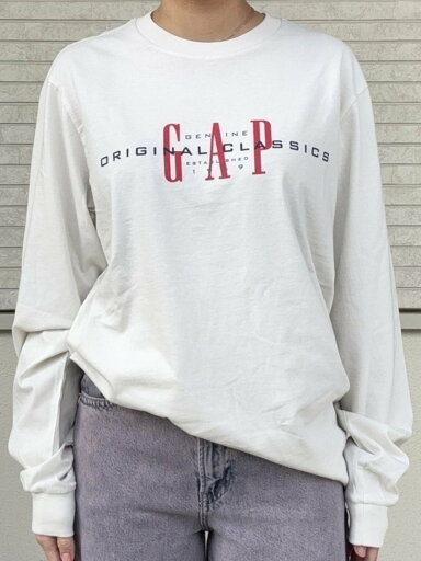 【SALE/49%OFF】GAP (U)GAPロゴ Tシャツ ギャップ トップス カットソー・Tシャツ ネイビー ベージュ パープル ブラック