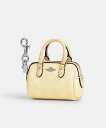【SALE/62%OFF】COACH OUTLET 【公式】ミニ ローアン バッグ チャーム・シグネチャー キャンバス コーチ アウトレット ファッション雑貨 ...