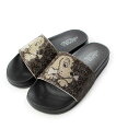 SELECT BRANDS GALFY/ガルフィー キラキラGALサンダル ジャックローズ シューズ・靴 サンダル ブラック ピンク【送料無料】